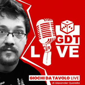 Ascolta GDTLive : un podcast di giochi da tavolo (ma anche serie TV, videogiochi, fumetti, GdR, ecc..) nell'app